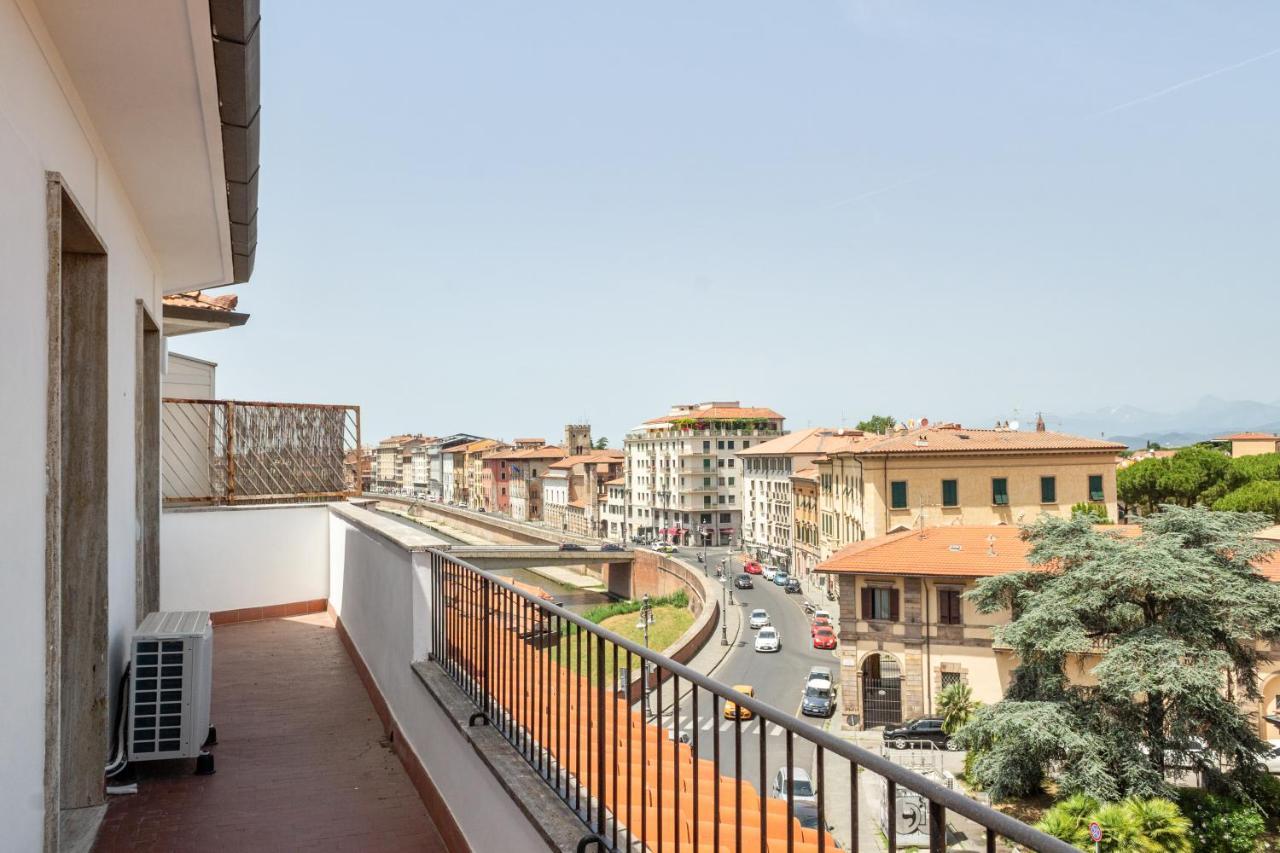 Modern Attics With Balconies And Panoramic View Apartment Pisa Exterior photo